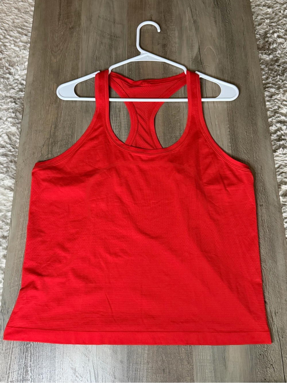 NWOT Lululemon Swiftly Tech Racerback Tank *Race Sz 14 * True Red*